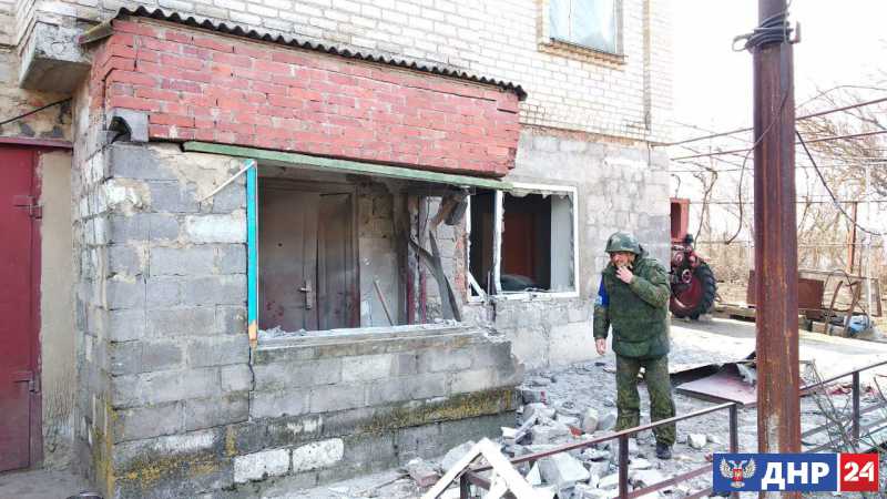 Мужчина погиб в селе Саханка на юге ДНР в результате обстрела